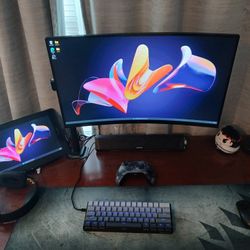 3070ti 5700x Gaming Pc Setup OBO