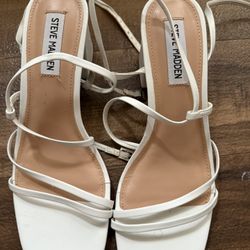 Steeve Madden White Shoes