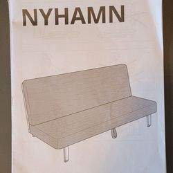 Ikea Nyhamn Sleeper Sofa/Futon (Couch To Bed)