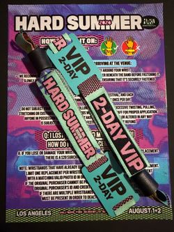HARD Summer 2-Day VIP Wristbands