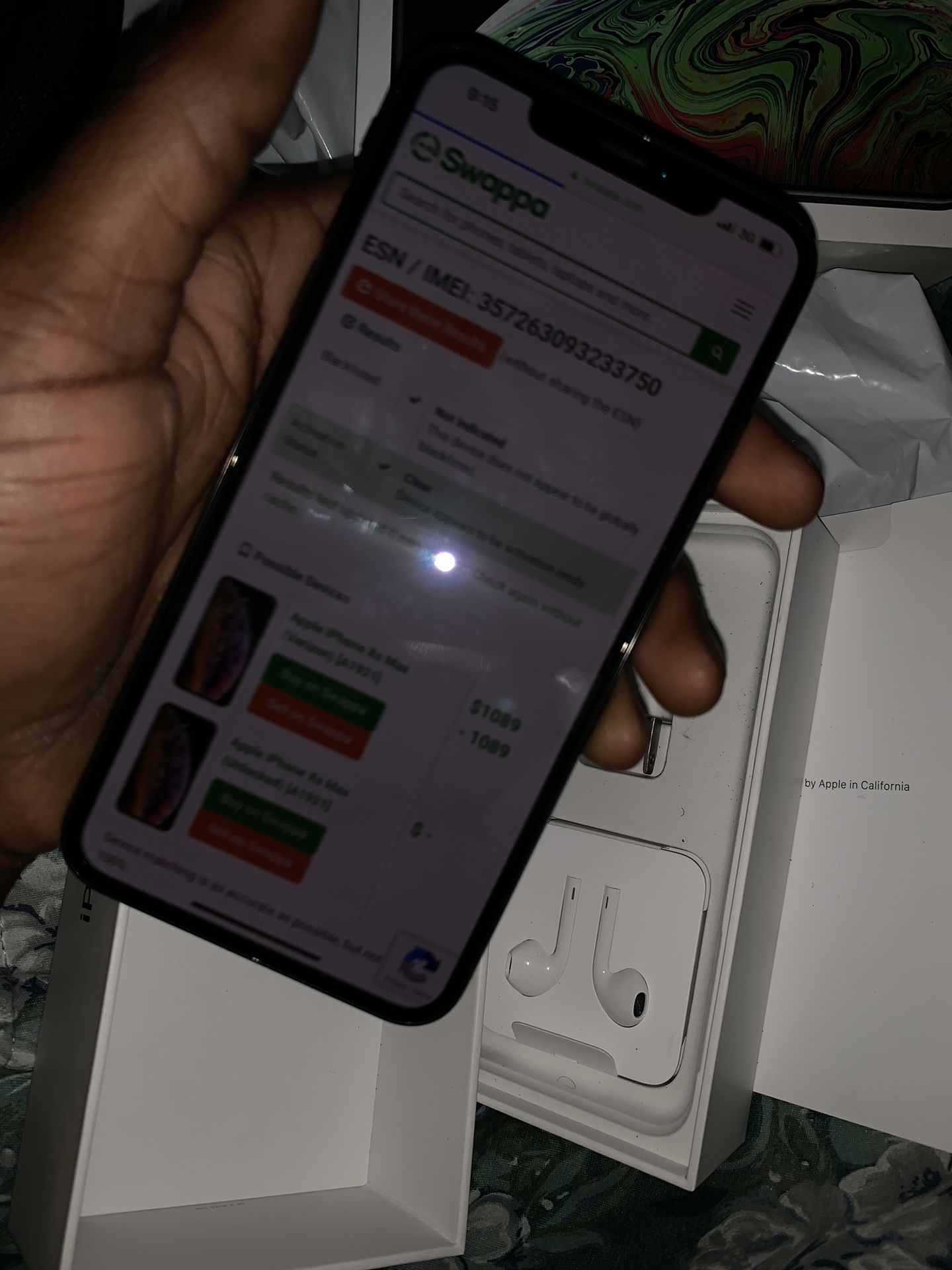Iphone Xmax black (UNLOCKED)256gb