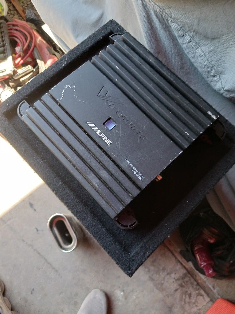 Alpine MONO Power Amp Mrp-M500