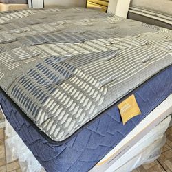 Mattress And Box Spring Queen Size 