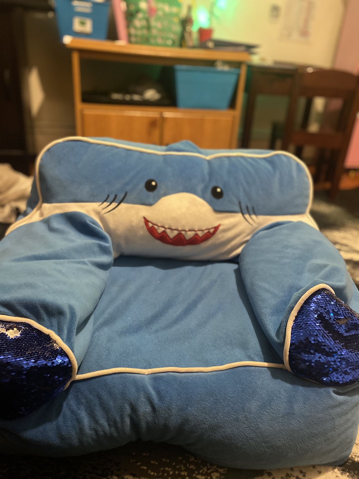 Shark bean bag chair