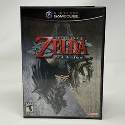 The Legend of Zelda Twilight Princess Nintendo GameCube Complete CIB