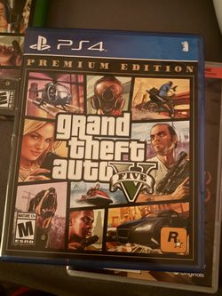 Grand Theft Auto v PS4