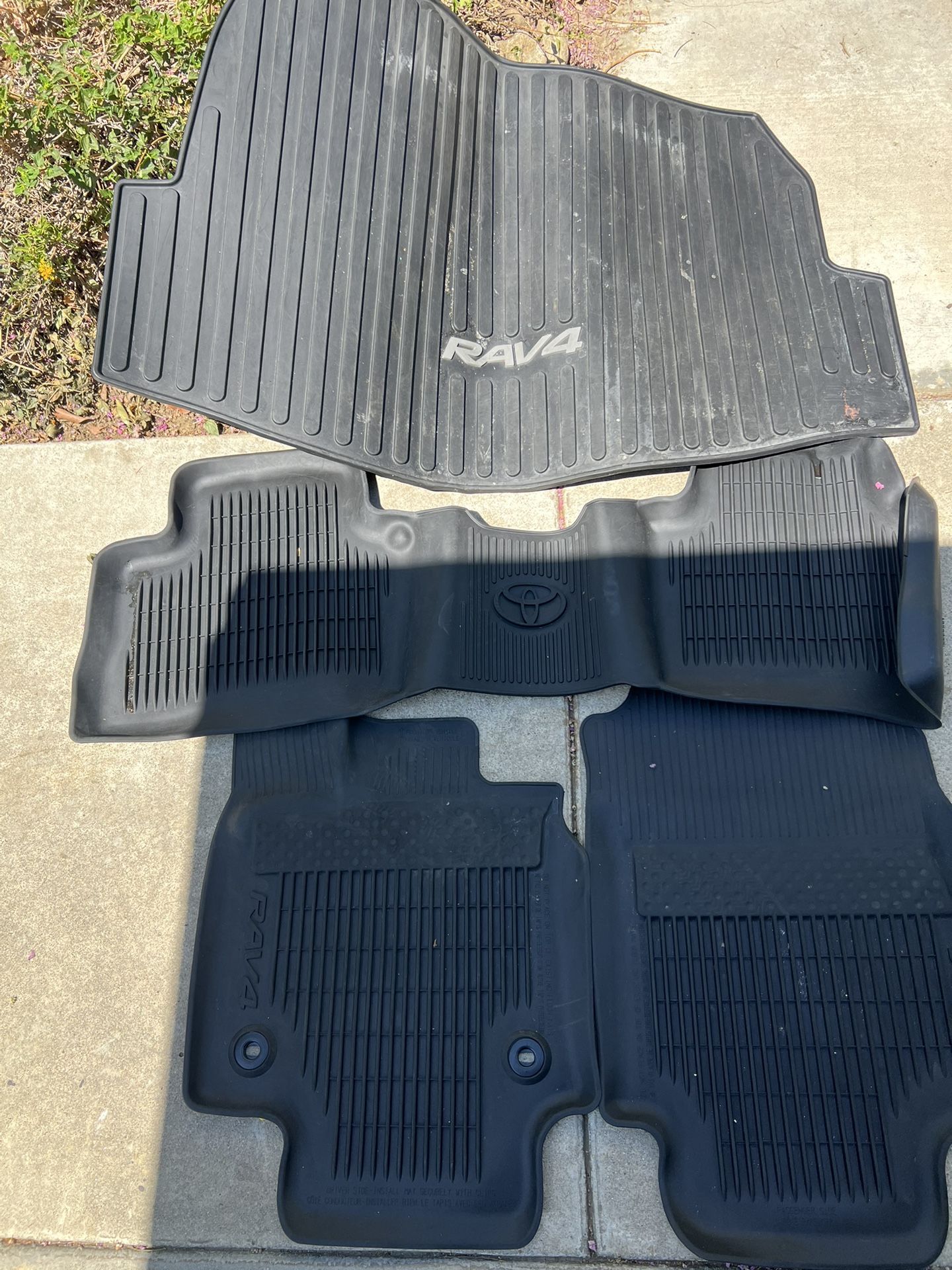2019-2025 RAV4 All Weather Floor Mats