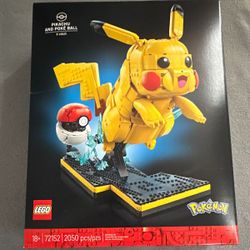 Lego Pikachu and Poké Ball (72152)