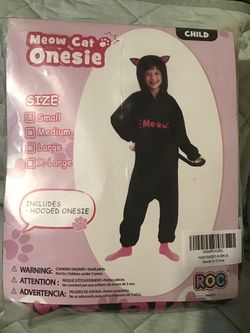 Child size Small Meow Cat Onesie