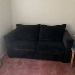 Dark Blue, Sofa Bed. Like New  $175.00