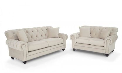 Sofa and Love Seat