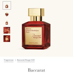 Baccarat rouge 540