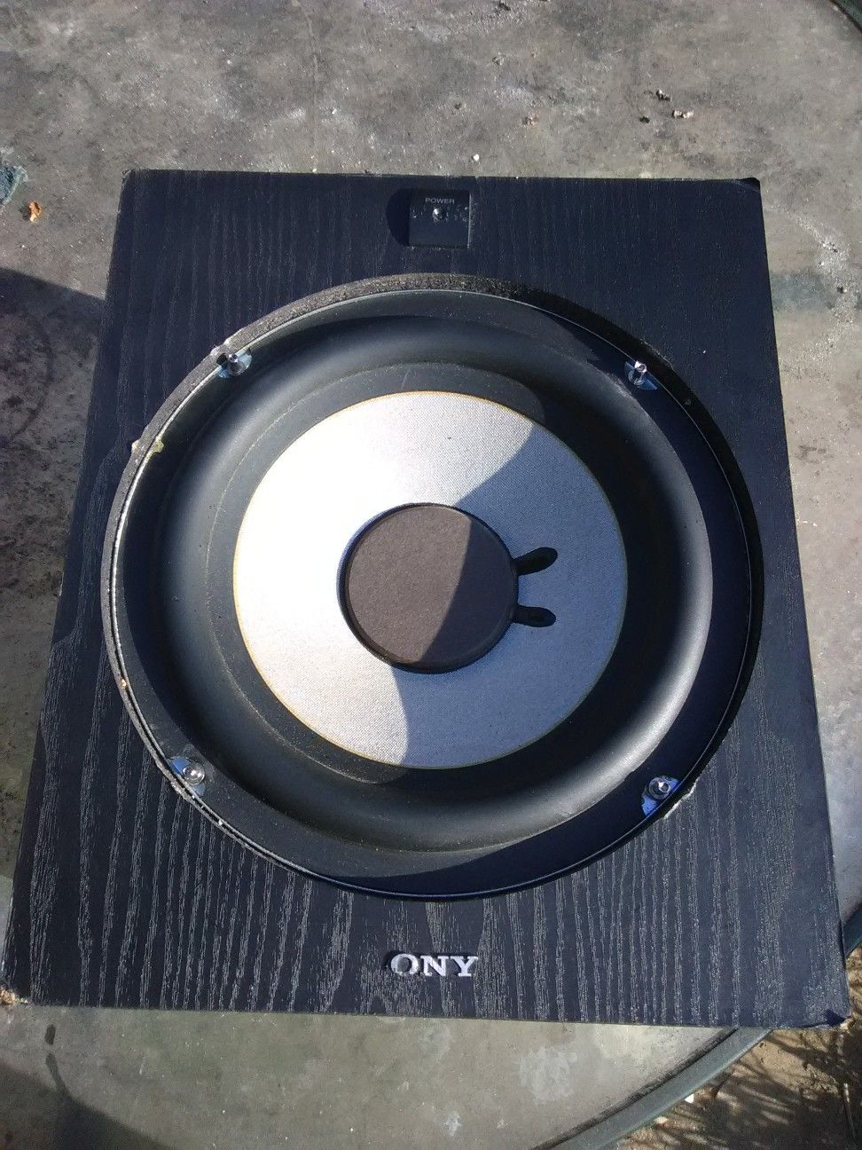 150 watts Sony subwoofer