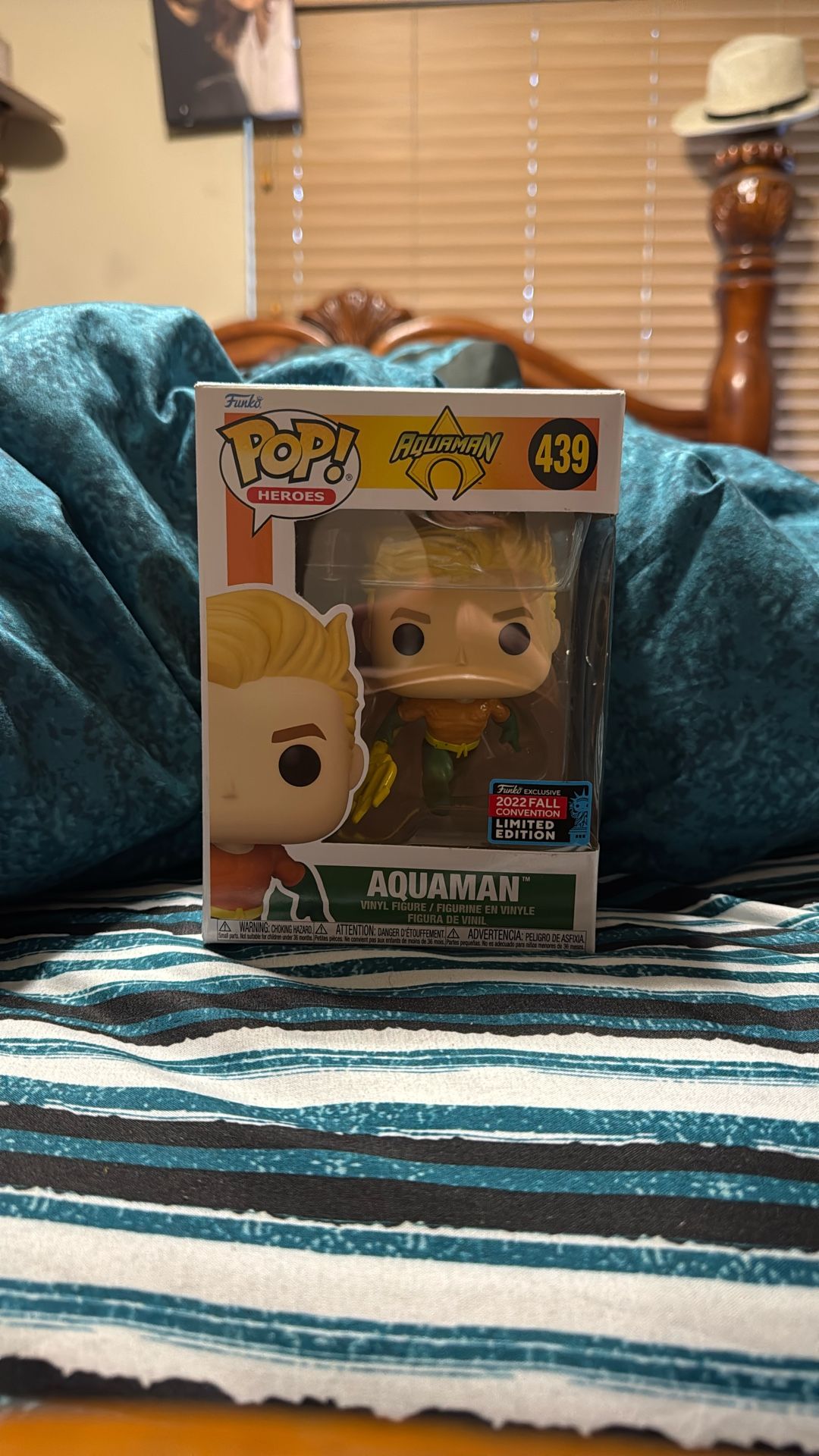 Figurine Pop! Aquaman 439 - Édition Exclusive Fall Convention 2022 - Vinyle Collection - DC Comics