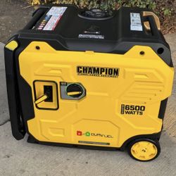 Champion Power Equipment 6500-Watt Recoil Start Gasoline and Propane Powered Dual Fuel Inverter Port