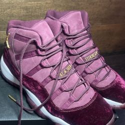Air Jordan, Retro 11, Heiress Velvet, 7Y