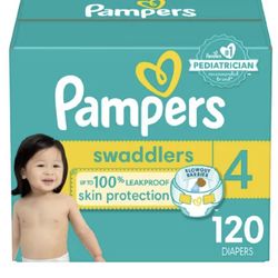 Pampers 120 Count Size 4