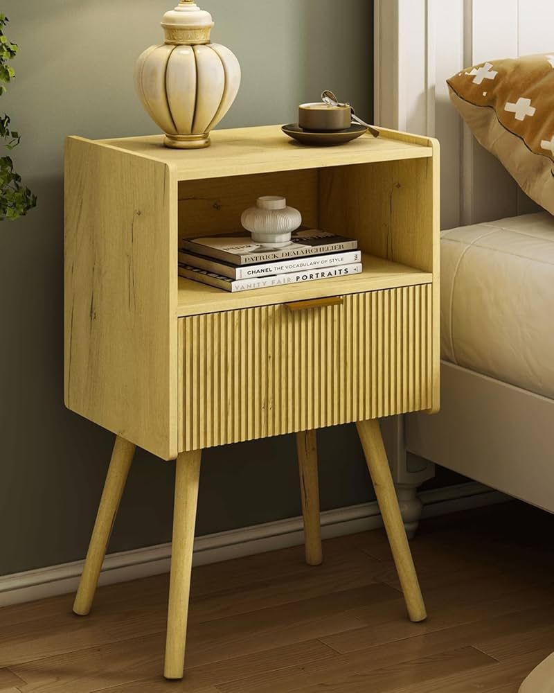 Modern Wood Nightstand