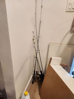 Fishing Poles $10 each all 4 for $35