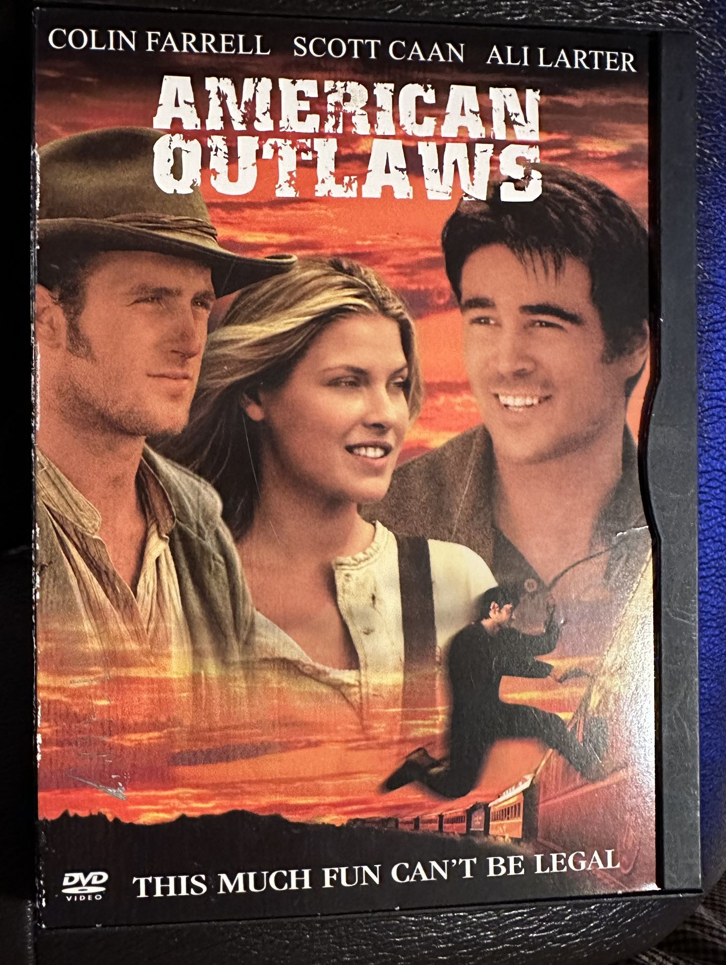 American Outlaws, starring Colin Farrell, Scott Caan, and Ali Larter.