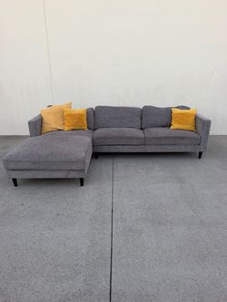 FREE DELIVERY Grey Sectional sofa