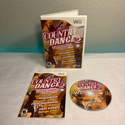Country Dance 2 (Nintendo Wii, 2011) Complete CIB Tested & Works Wii Videogame