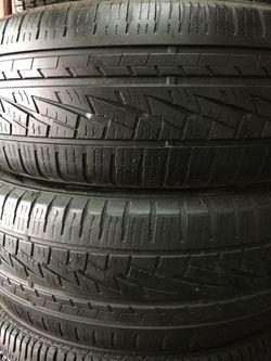 17”. 235/65R17 2 used tires Falken