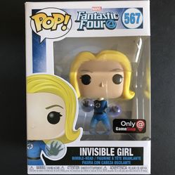 Marvel Comics Fantastic Four Invisible Girl Funko Pop
