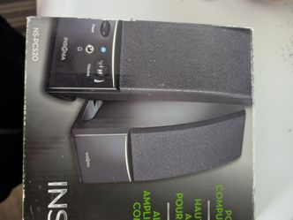 Insignia powered computer speakers