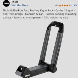 Thule Hull-a-Port Aero Rooftop Kayak Rack