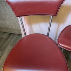 31” Bar Stools -3 Maroon