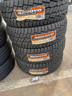 31×10,50R15 LT ARROYO TAMAROKCT AT New tires and for 4 llantas nuevas instaladas y balanceadas open day 7