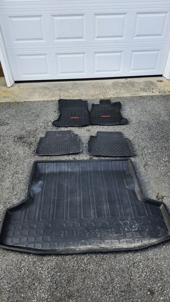 2023 Subaru Wrx Oem Rubber Mats
