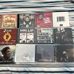 Rap/ Hip-Hop CDs for sale (mixture of rare & iconic)