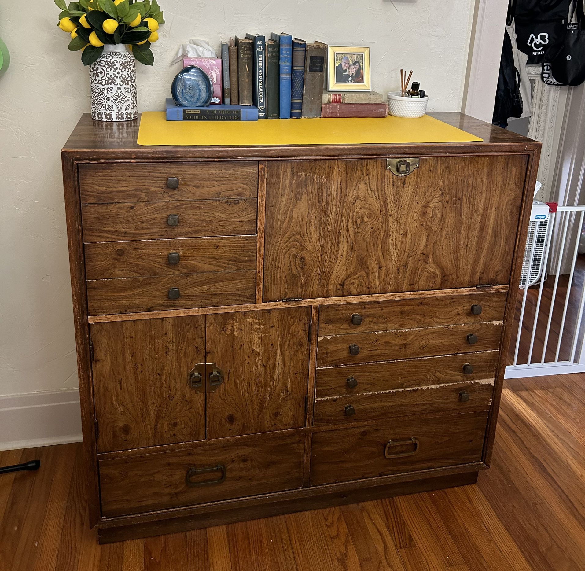 Mid-Century Barbados by Drexel Campaign Inspired Desk