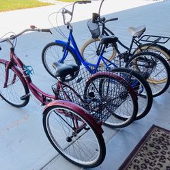 24” Trike And 26” Cruiser 