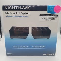 BRAND NEW NETGEAR NIGHTHAWK MESH WIFI SYSTEM