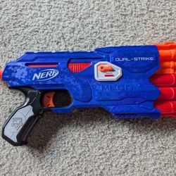 Nerf N-Strike Elite Dual-Strike Blaster Elite And Mega Modes