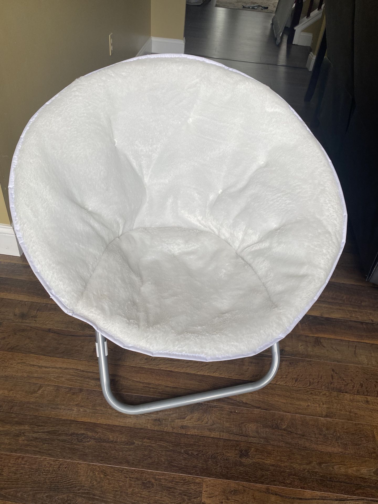 Papasan Chair With Metal Frame