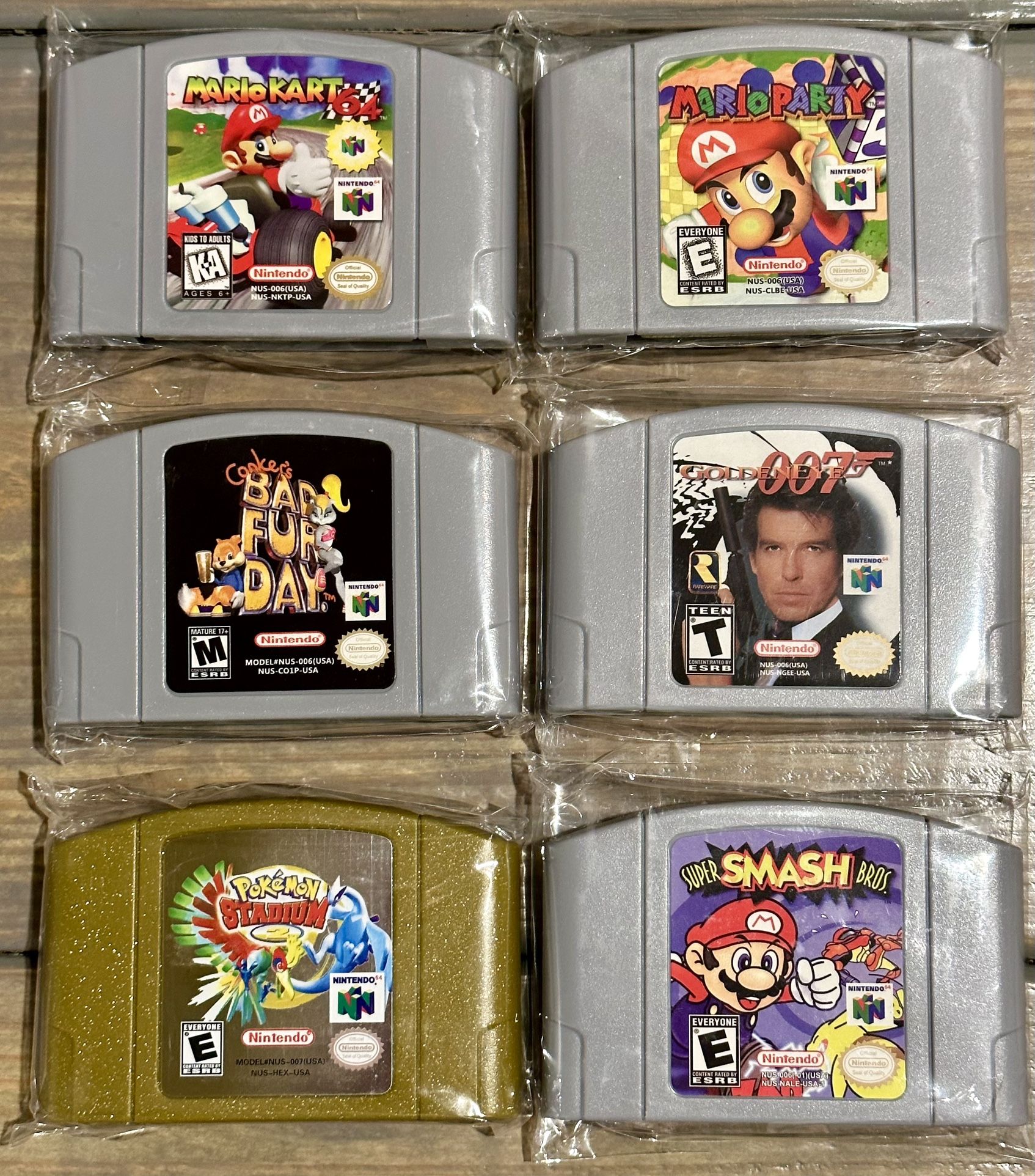 Nintendo 64 N64 Games *Read Description*