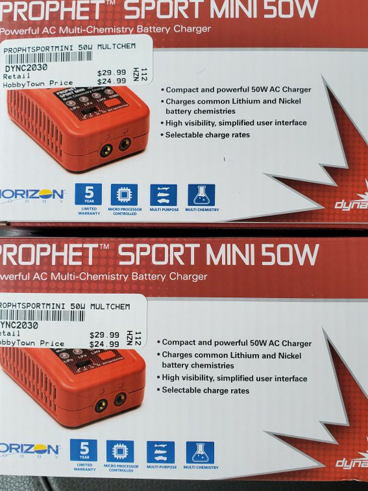 Prophet Sport Mini Battery Chargers