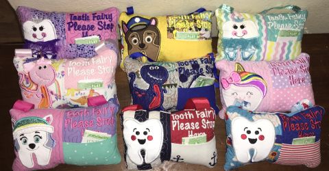 Brand New Personalized  Tooth Fairy Pillow