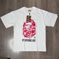Bape Pink Camo T-Shirt