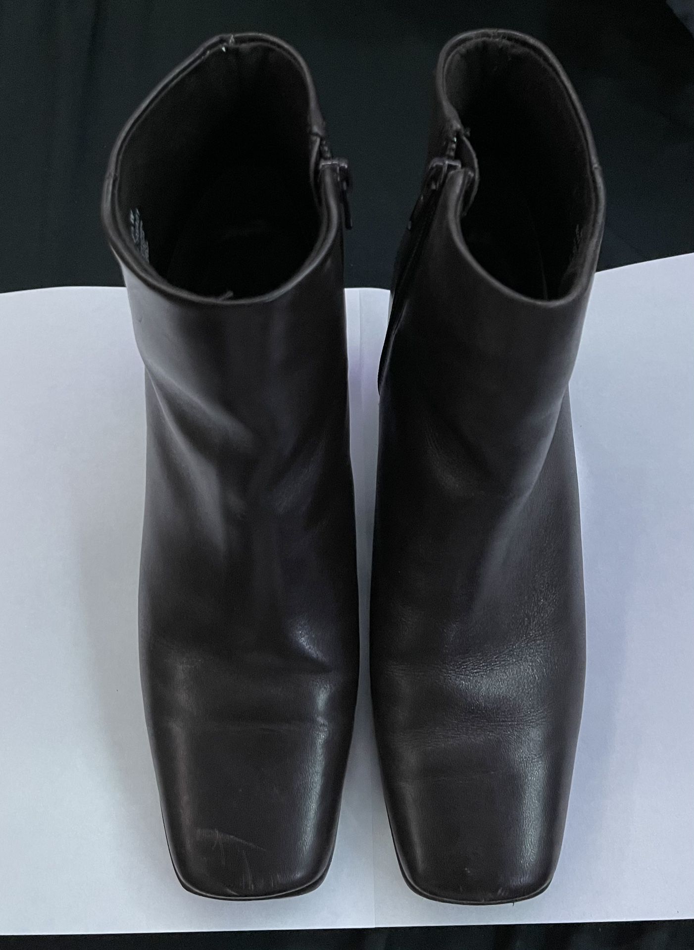 Dark Brown Leather Boots!