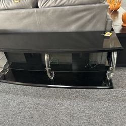 Black Led Tv Stand 