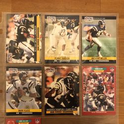 1990s PRO Set Football Cards