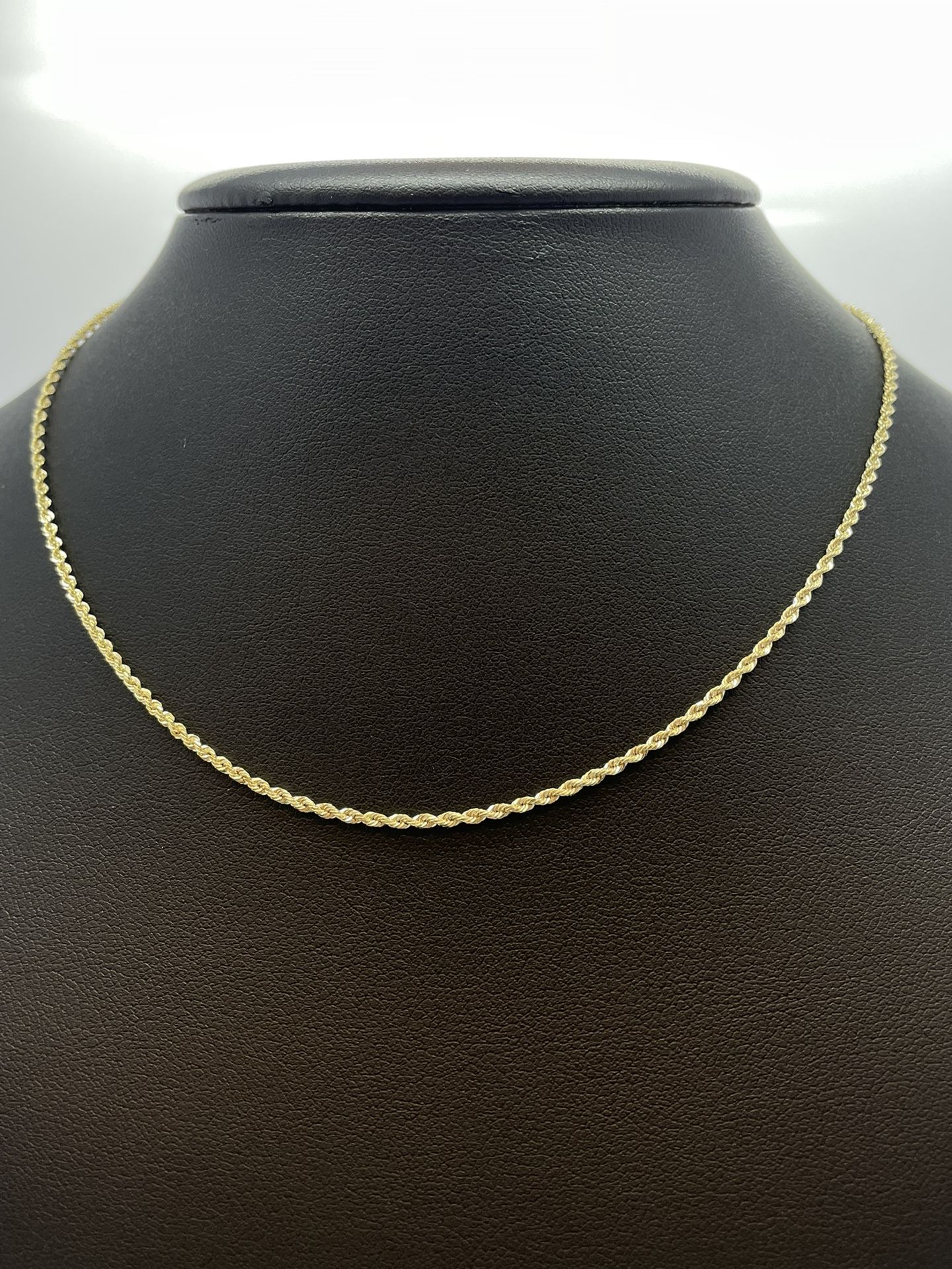Gold Rope Chain 14K New