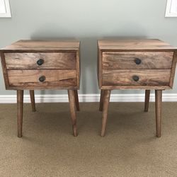 🛏️ Out-of-Box New Danish Mid-Century Modern Nightstands