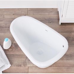 White Adjustable Bath Tub