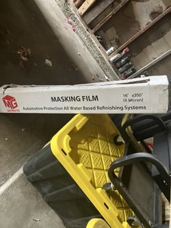 Auto Paint Masking Film